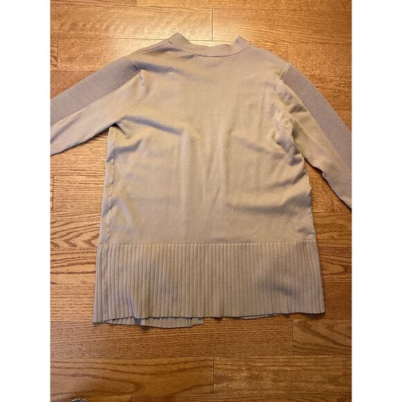 Devotion By Cyrus Beige Open Cardigan Women XL - Picture 4 of 6